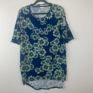 LuLaRoe tunic size XXS short sleeves round neck line